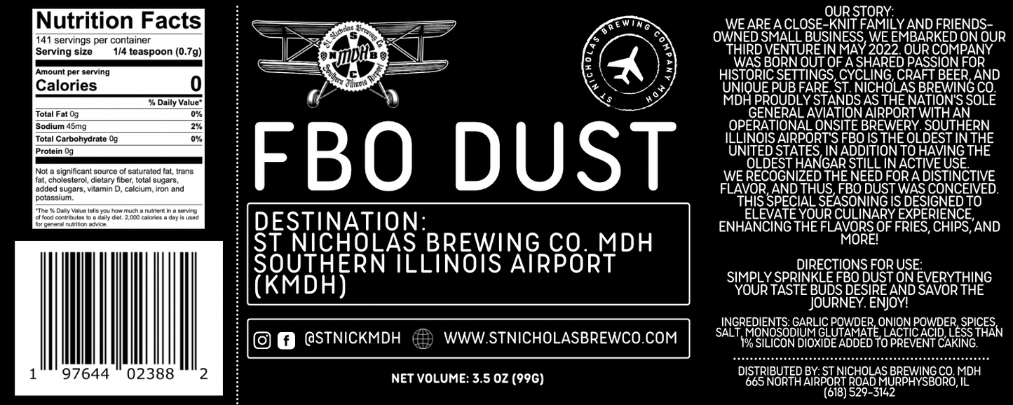 MDH FBO Dust