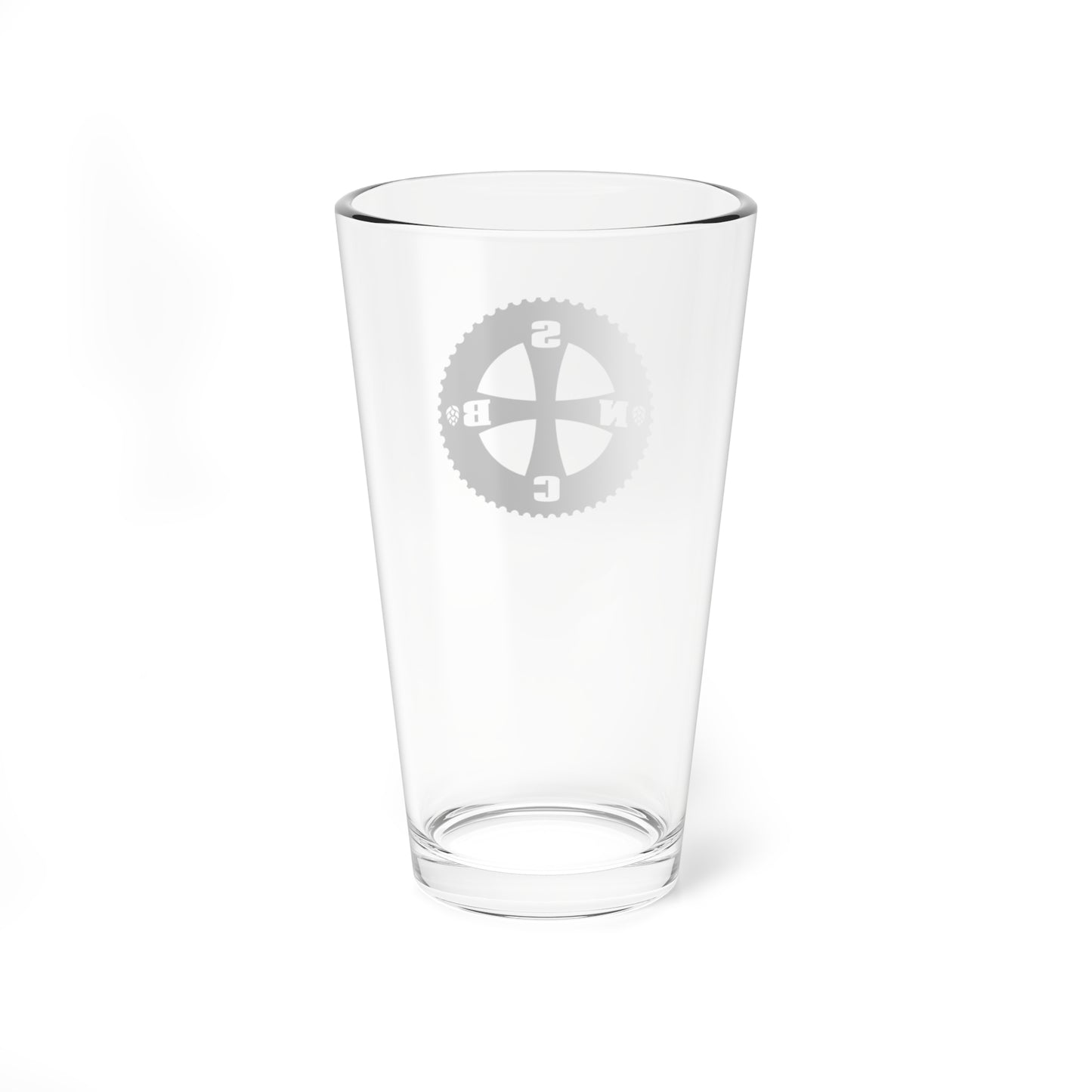 St. Nick Cog Pint Glass