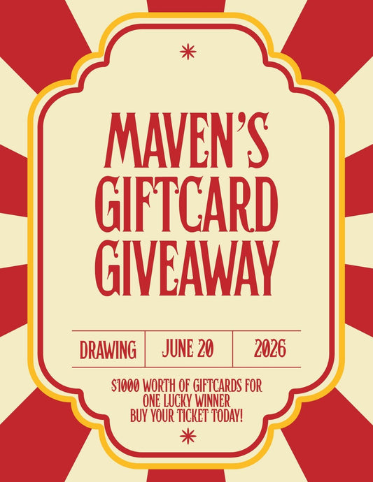 Maven's Giftcard Giveaway $1000 Worth of Southern Illinois Gift Certificates - Restaurants, Bars + Shops