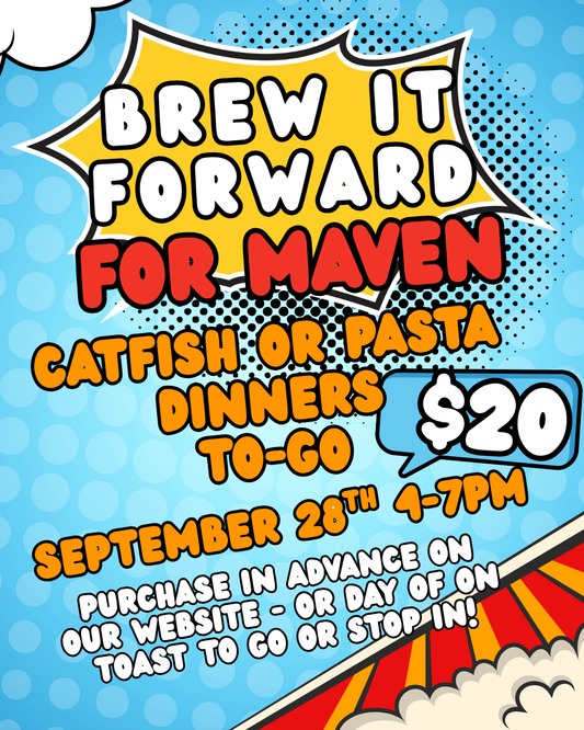 Pre-Order Brew It Forward for Maven 9/28/2026
